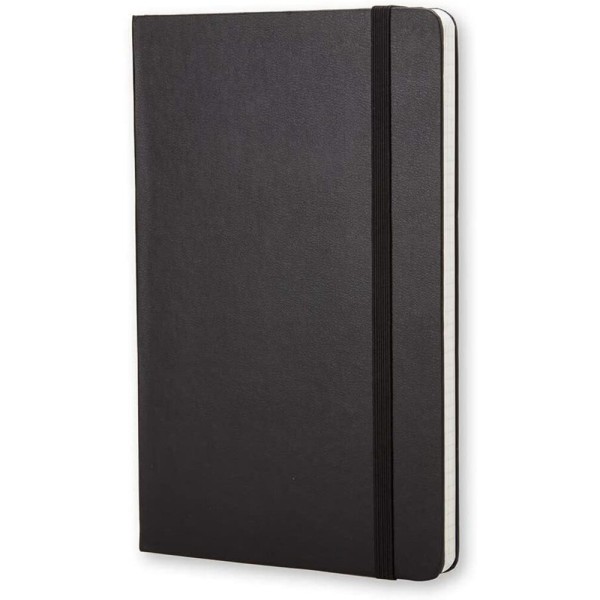 Moleskine Classic PK Hårt cover fyrkantig Notebook One Size Solid Solid Black One Size