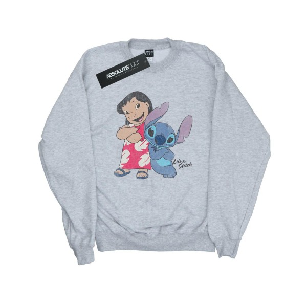 Disney Herr Lilo And Stitch Classic Sweatshirt XL Sports Grey Sports Grey XL