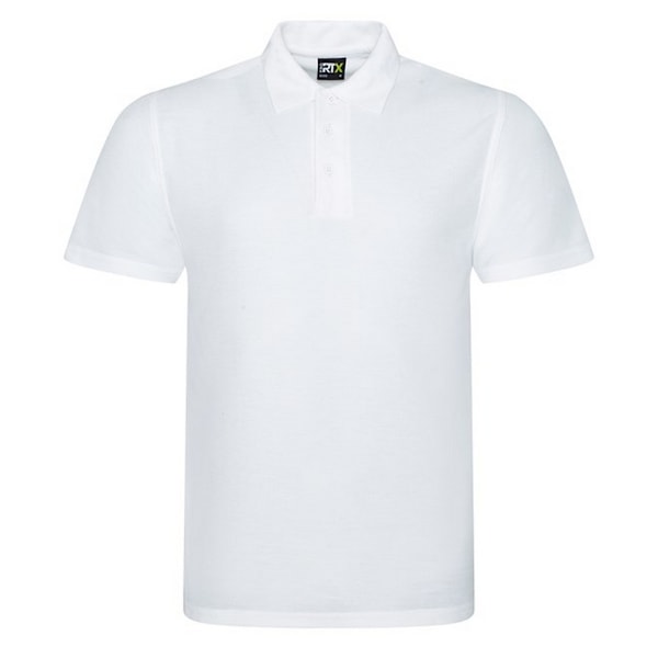 PRO RTX Herr Polyester Pikétröja L Vit White L