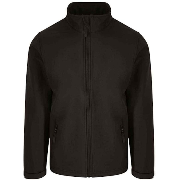PRO RTX Herr Dubbellagers Softshelljacka 4XL Svart Black 4XL