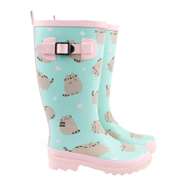 Pusheen Dam/Dam Trädgårdsstövlar 4 UK Mintgrön/Rosa Mint Green/Pink 4 UK