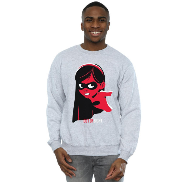 Disney Mens Incredibles 2 Incredible Girl Sweatshirt S Sports G Sports Grey S