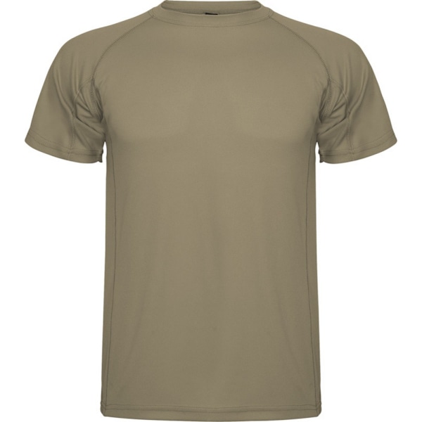 Roly Montecarlo T-shirt för män, kortärmad, sport, S, mörk sand Dark Sand S