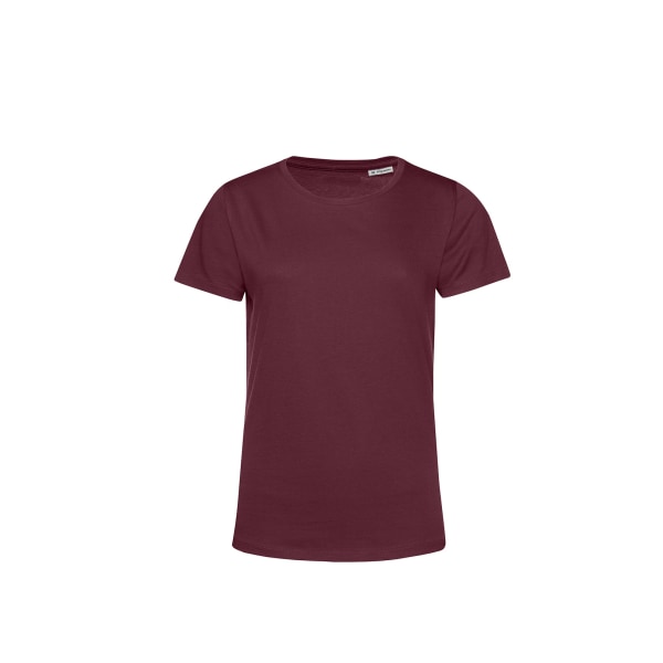 B&C Dam/Dam E150 Ekologisk kortärmad T-shirt XL Burgund Burgundy XL