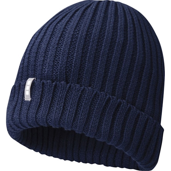Elevate Unisex Vuxen Ives Ekologisk Bomulls Mössa One Size Marinblå Navy One Size