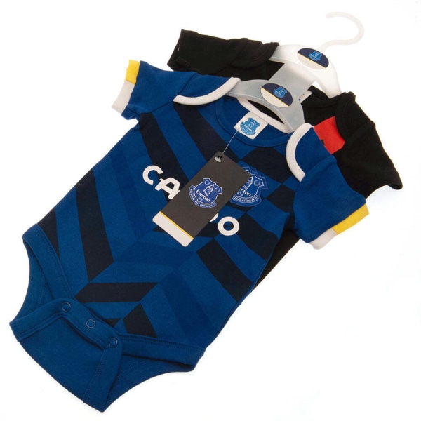 Everton FC Baby (2-pack) 6-9 månader blå/svart Blue/Black 6-9 Months