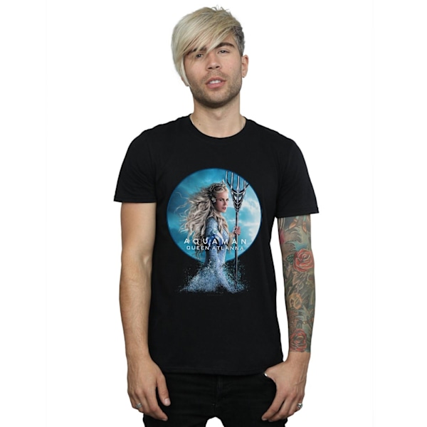 DC Comics herr Aquaman Queen Atlanna T-shirt XL svart Black XL