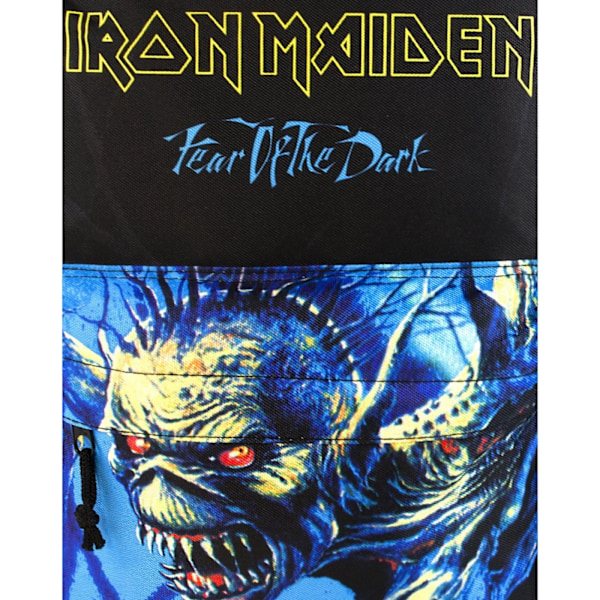 Rock Sax Fear Iron Maiden Ryggsäck One Size Svart/Blå Black/Blue One Size