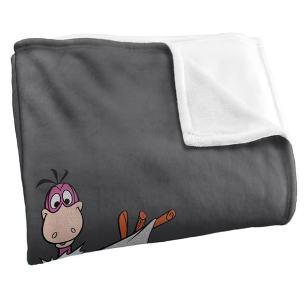 The Flintstones Logotyp Polyesterfilt med mjuk känsla 152 cm x 127 cm Multicoloured 152cm x 127cm