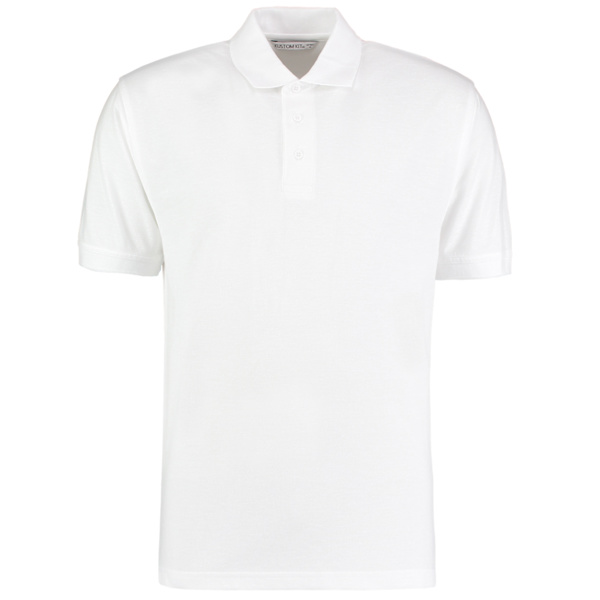 Kustom Kit Klassisk Passform Bomulls Klassic Superwash Pikétröja Herr XS Wh White XS