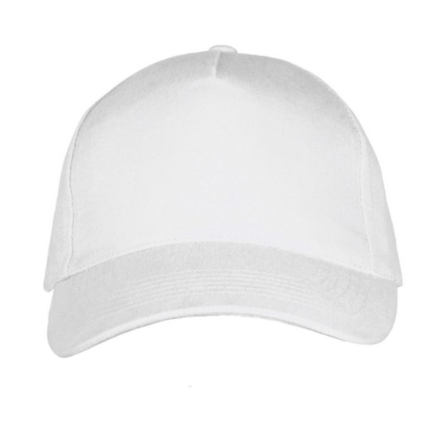 SOLS Unisex Long Beach Cap One Size Vit White One Size