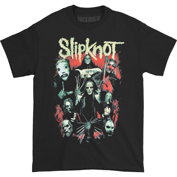 Slipknot Unisex Vuxen Come Play Dying Back Print T-Shirt L Blac Black L
