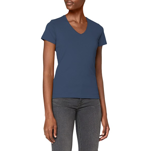 Stedman Dam/Dam Classic V-ringad T-shirt XL Marinblå Navy XL