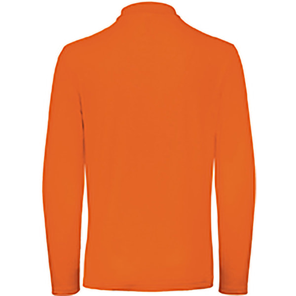 B&C ID.001 Herr Långärmad Polo 4XL Bright Orange Bright Orange 4XL