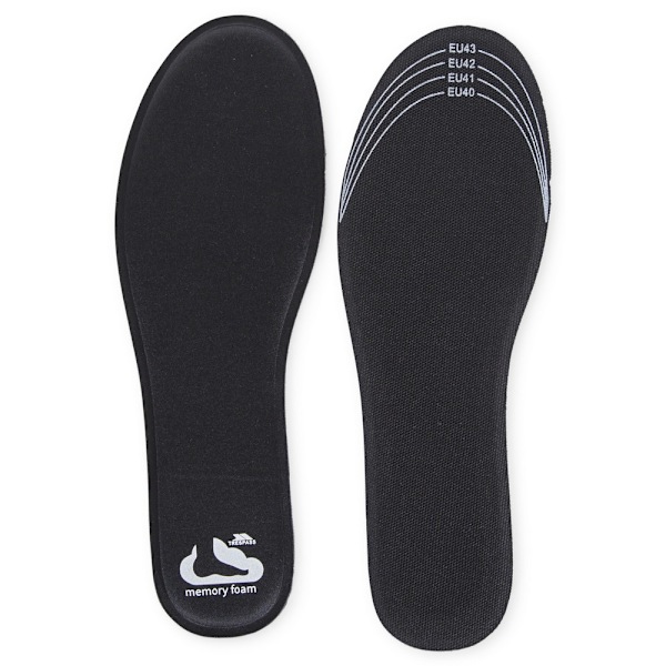 Trespass Unisex Memsole Memory Foam Innersulor 6-10 UK Svart Black 6-10 UK