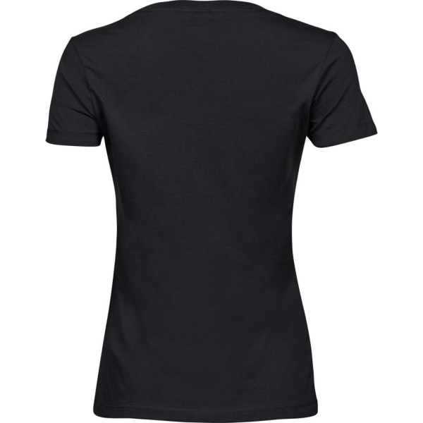 Tee Jays Dam/Dam Luxury T-Shirt XXL Svart Black XXL