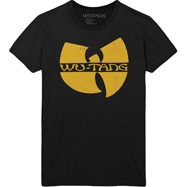 Wu-Tang Clan Unisex Vuxen Logo Plus T-Shirt 3XL Svart Black 3XL