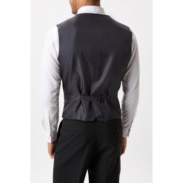 Burton Essential Single-Breasted Slim Waistcoat S Charcoal Charcoal S