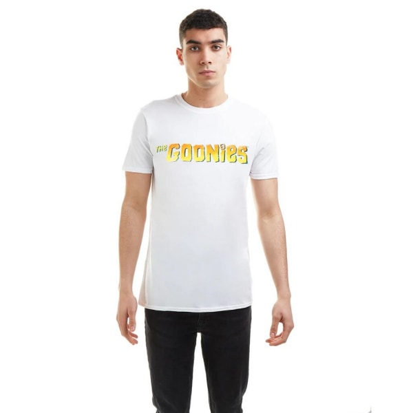 The Goonies T-shirt för män med logotyp M Vit White M