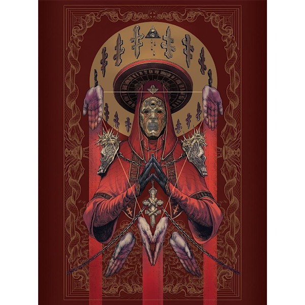 Rebel Moon Protector Of The Earth Canvas Print 80cm x 60cm Röd Red 80cm x 60cm