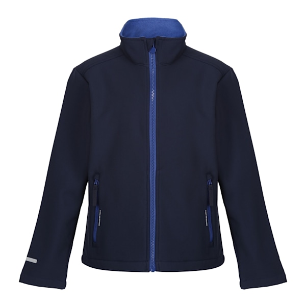 Regatta Professional Barn/Kids 2-lagers Softshelljacka 7 Navy/New Royal 7-8 Years