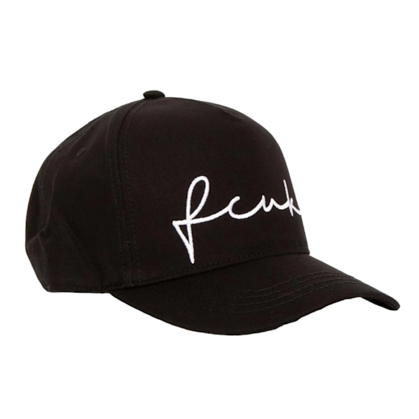 French Connection FCUK Scribble Baseballkeps En Storlek Svart Black One Size