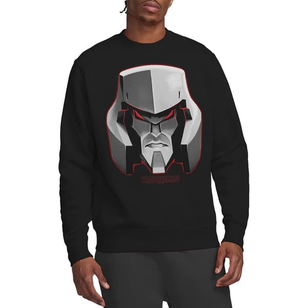 Transformers Unisex Vuxen Generations Megatron Ansikte Sweatshirt Black M