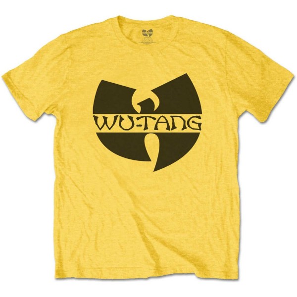 Wu-Tang Clan Barn/Barn Logotyp T-shirt 11-12 år Gul Yellow 11-12 Years