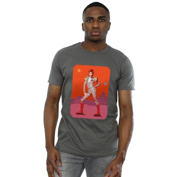 David Bowie Herr On Mars T-Shirt M Charcoal Charcoal M