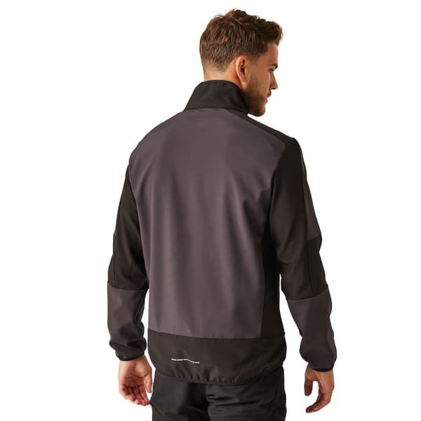 Regatta Professional Unisex Vuxen 2-Lagers Softshell Jacka 3XL Ash/Black 3XL