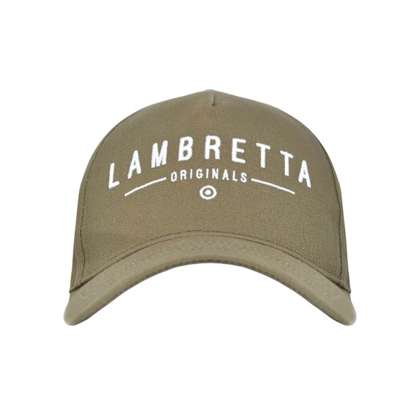 Lambretta Originals Keps One Size Khakigrön Khaki Green One Size
