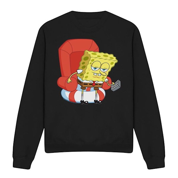 SvampBob Fyrkant Unisex Vuxen Head Out Meme Sweatshirt M B Black M