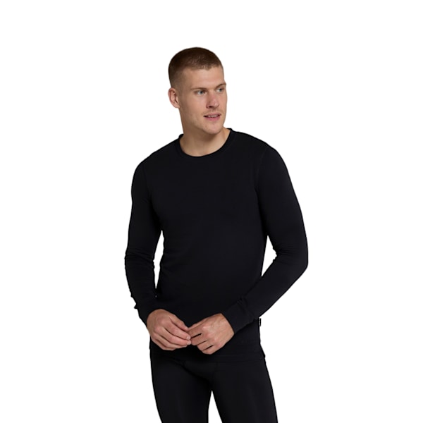 Animal Mens Blaze Base Layer Top L Jet Black Jet Black L