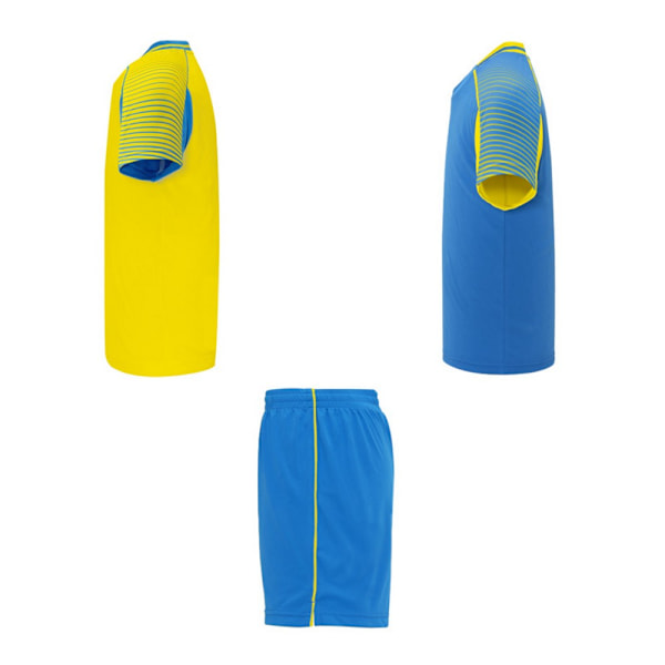 Roly Unisex Vuxen Juve Sports Sportset XXL Royal Blå/Gul Royal Blue/Yellow XXL