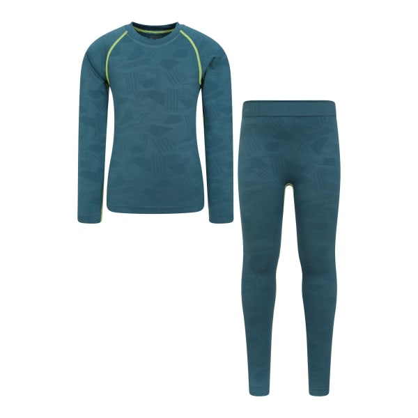 Mountain Warehouse Childrens/Kids Seamless Active Base Layer Se Navy S