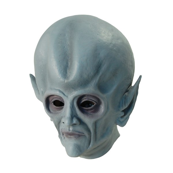 Bristol Novelty Full Alien Mask One Size Grey Grey One Size