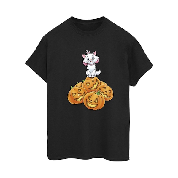The Aristocats Dam/Kvinnor Marie Pumpa Bomull Halloween T-shirt Black XXL