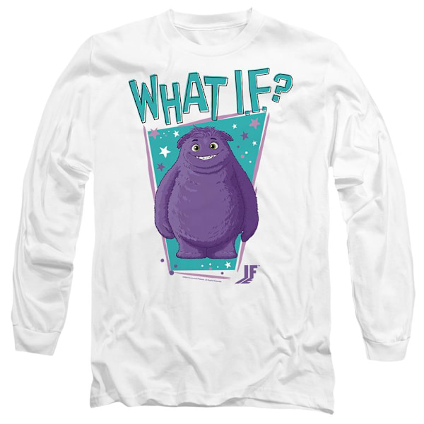 IF Unisex Vuxen What If Blå Stjärnor T-Shirt M Vit White M
