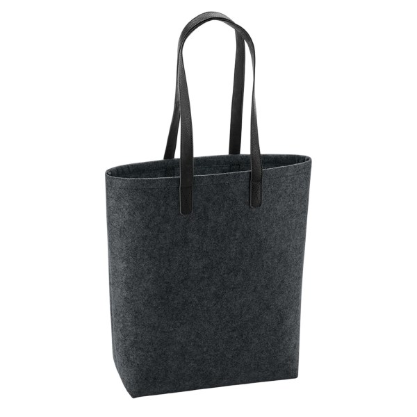 Bagbase Premium filtväska One Size Black/Charcoal Melange Black/Charcoal Melange One Size