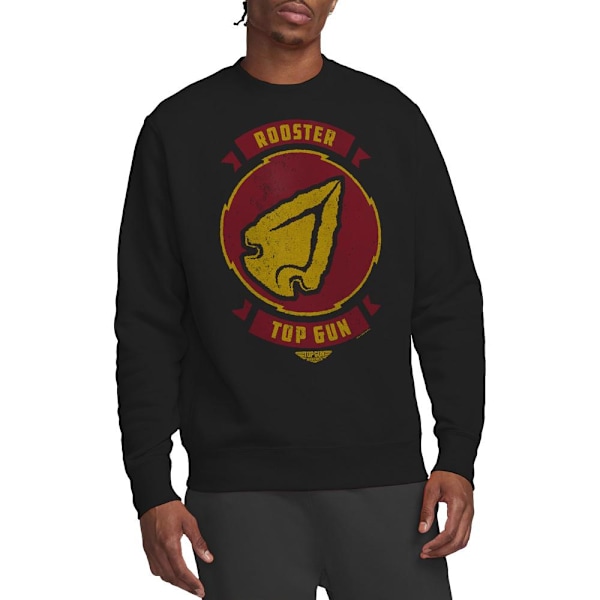 Top Gun: Maverick Unisex Vuxen Rooster Call Sign Sweatshirt S Svart Black S