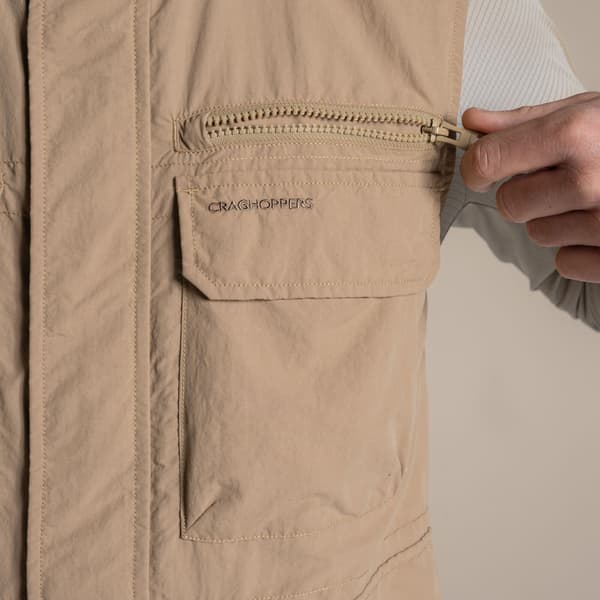 Craghoppers Herr Adventure V Nosilife Gilet XL Earthenware Earthenware XL