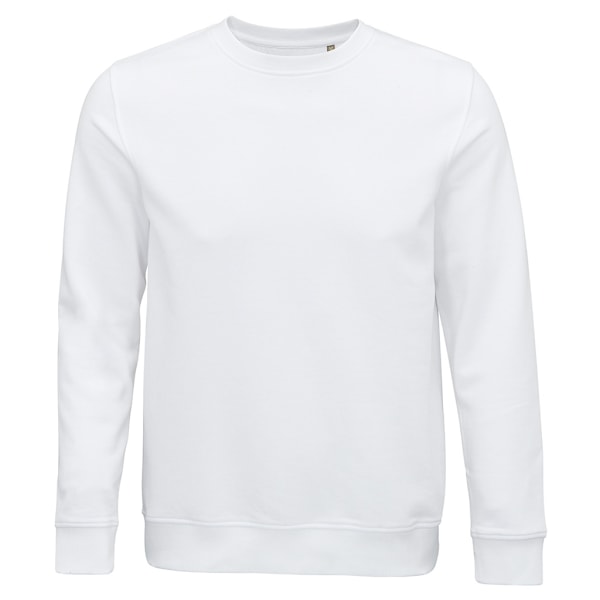 SOLS Unisex Adult Comet Organic Sweatshirt 4XL Vit White 4XL