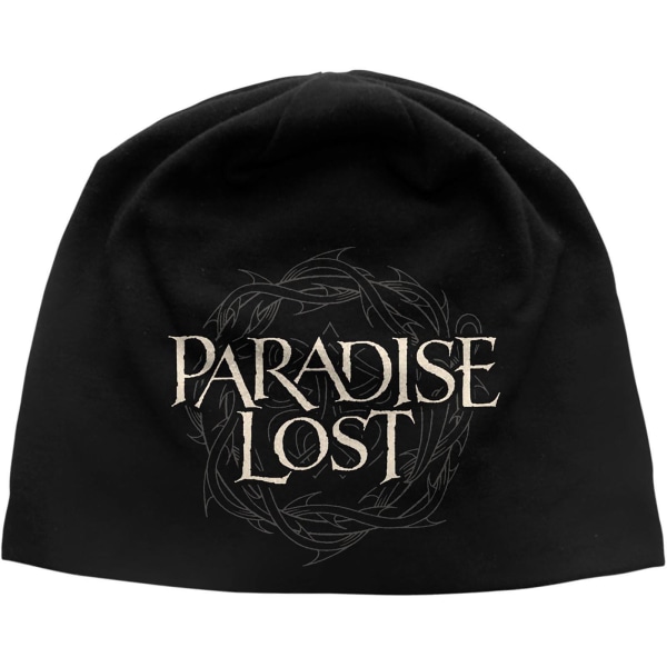 Paradise Lost Unisex Adult Crown Of Thorns Beanie One Size Blac Black/White One Size