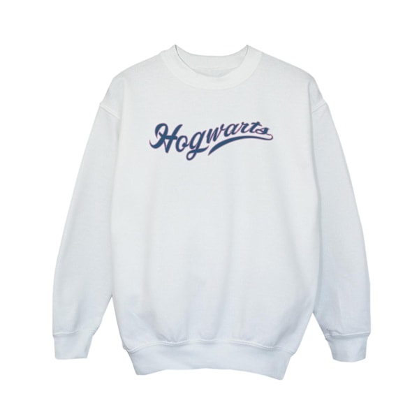 Harry Potter Boys Hogwarts Writing Sweatshirt 3-4 år Vit White 3-4 Years
