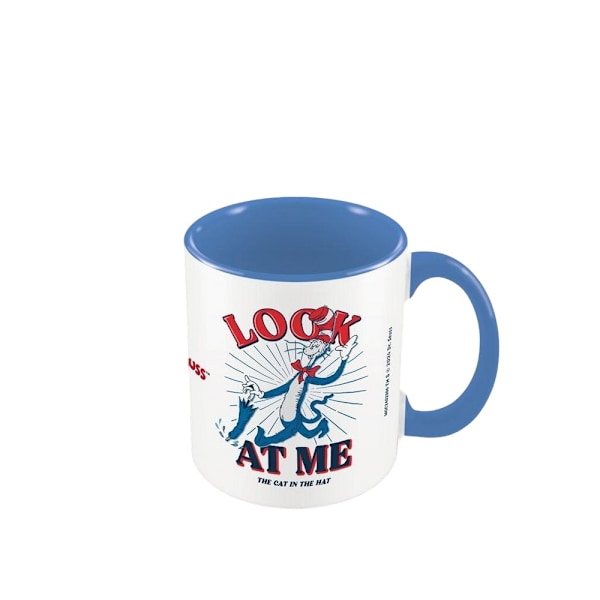 The Cat In The Hat Look At Me Inner Two Tone Mug One Size Cambr Cambridge Blue/White One Size