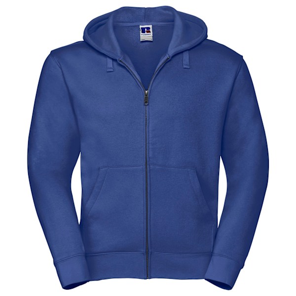 Russell Herr Hoodie med Full Zip XL Ljus Royal Blå Bright Royal Blue XL