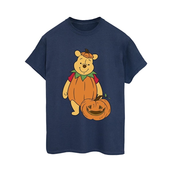 Nalle Puh Dam/Dam Pumpkin Bomulls Boyfriend Halloween Navy Blue XXL