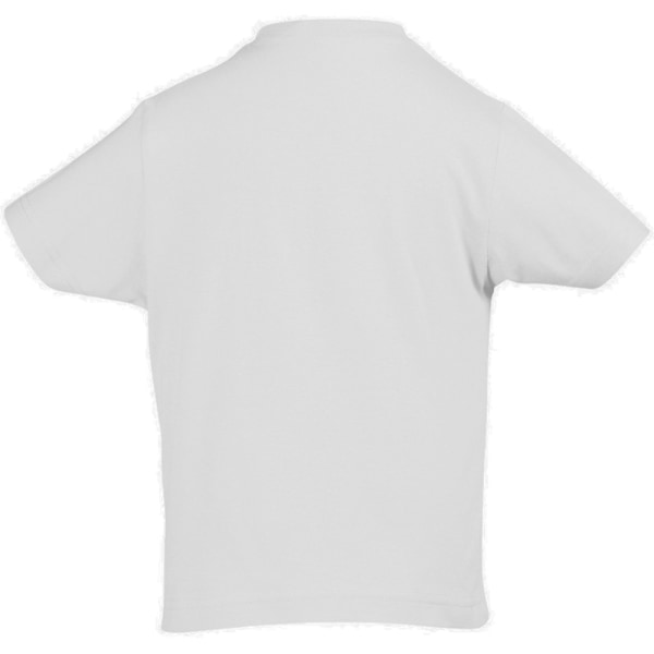 SOLS Kids Unisex Imperial Heavy Cotton kortärmad T-shirt 2 år White 2yrs