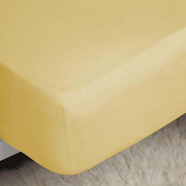 Belledorm Easycare Percale Lakan Dubbel Saffron Saffron Double