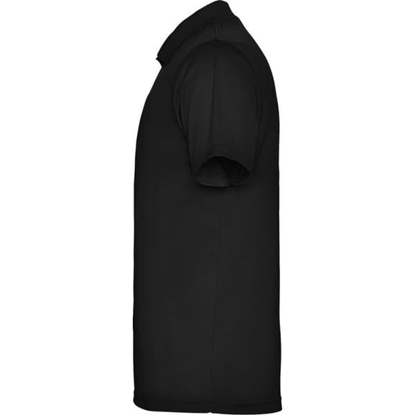 Roly Monzha kortärmad poloskjorta 3XL Solid Black Solid Black 3XL